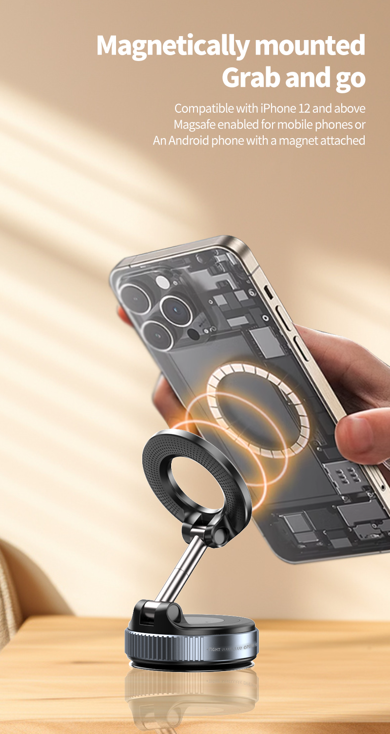 Support de téléphone magnétique multifonction